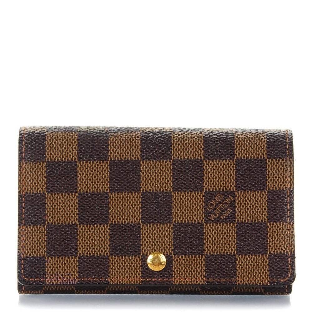 Louis Vuitton Damier Ebene Porte Monnaie Billets Tresor Wallet